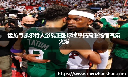 猛龙与凯尔特人激战正酣球迷热情高涨场馆气氛火爆